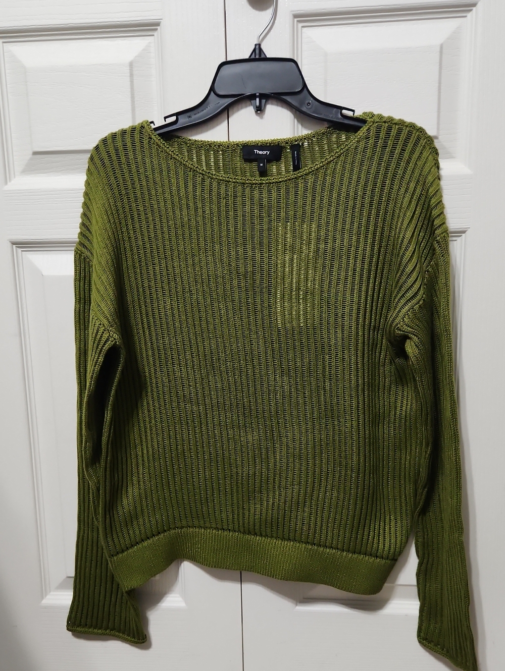 NWT Theory Easy Open Neck Pullover Sweater. Sizes M, L - Picture 7 of 13